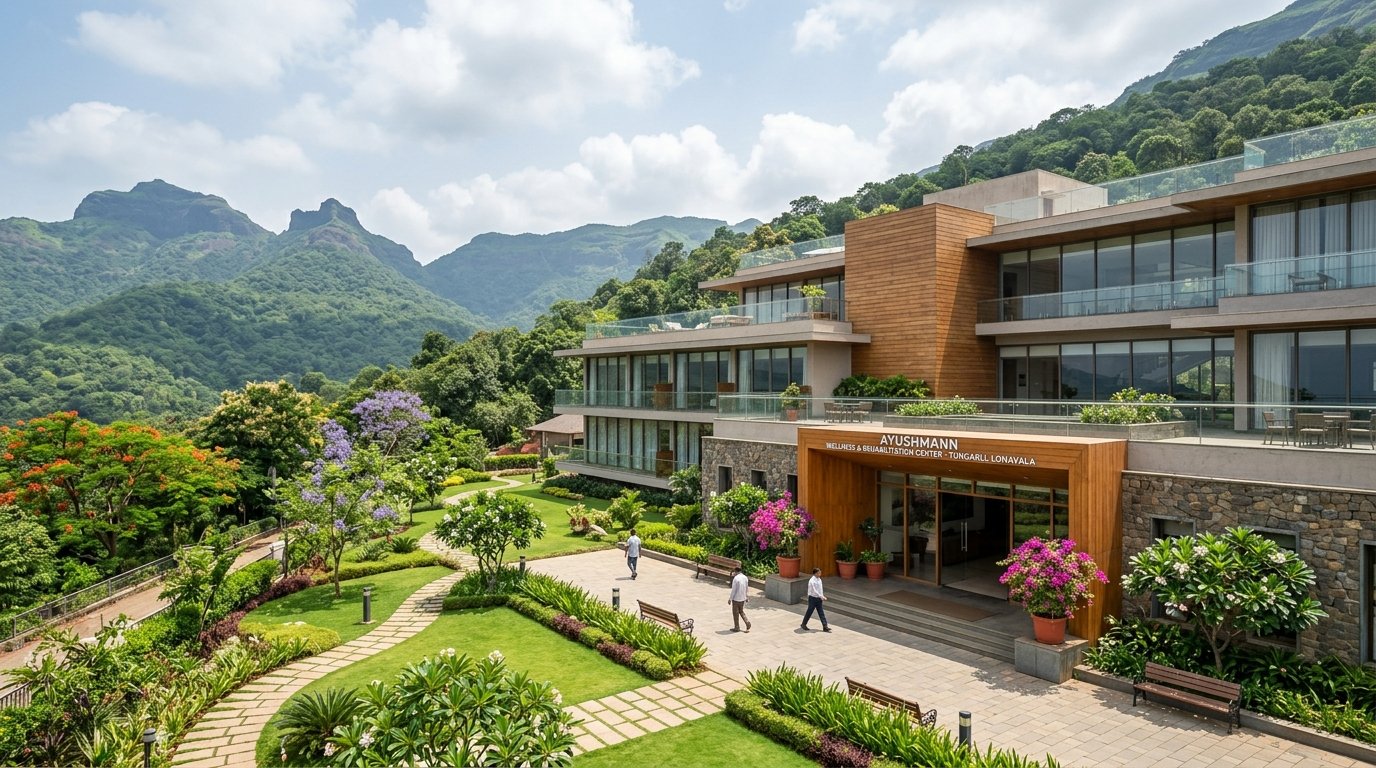 Sober Life De-Addiction Center Campus in Tungarli Lonavala
